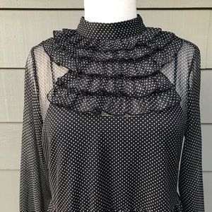 NWT Who What Wear Polka Dot Dress